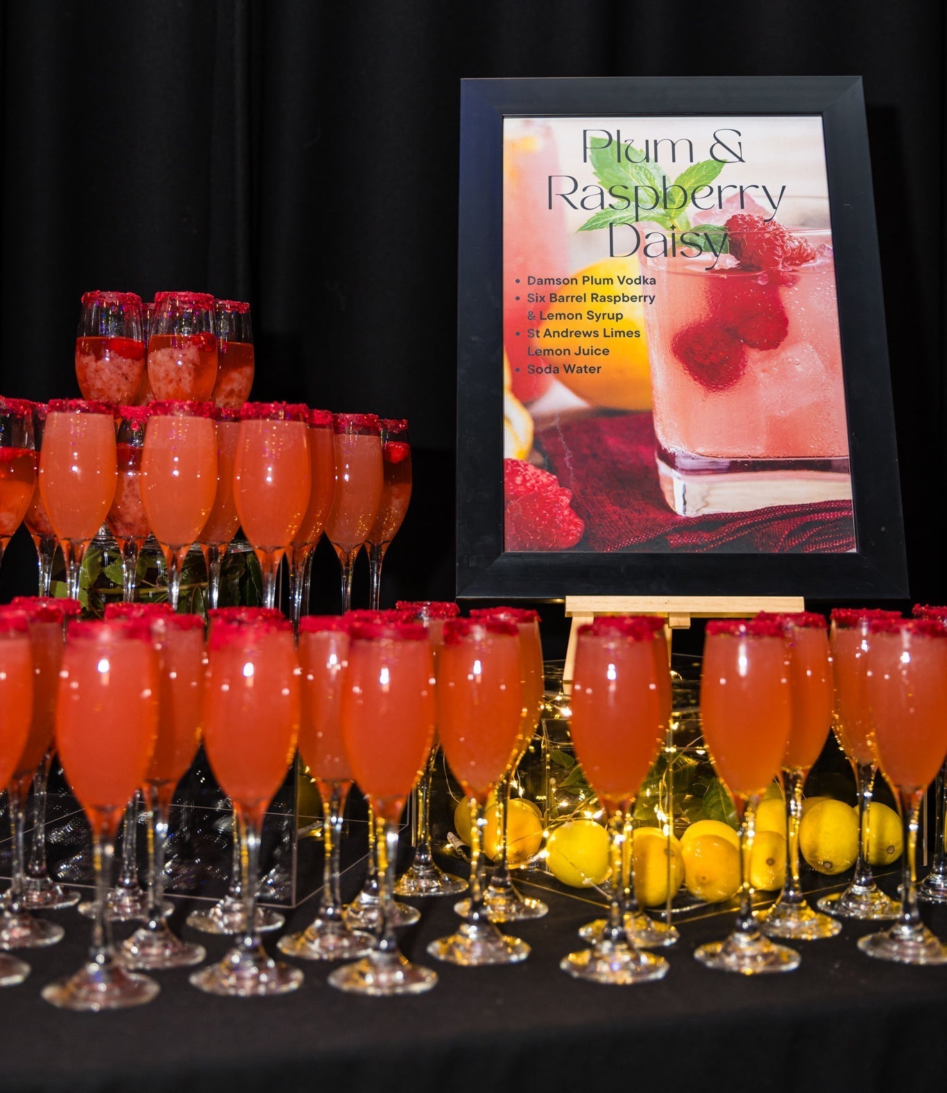 Plum & Raspberry Daisy