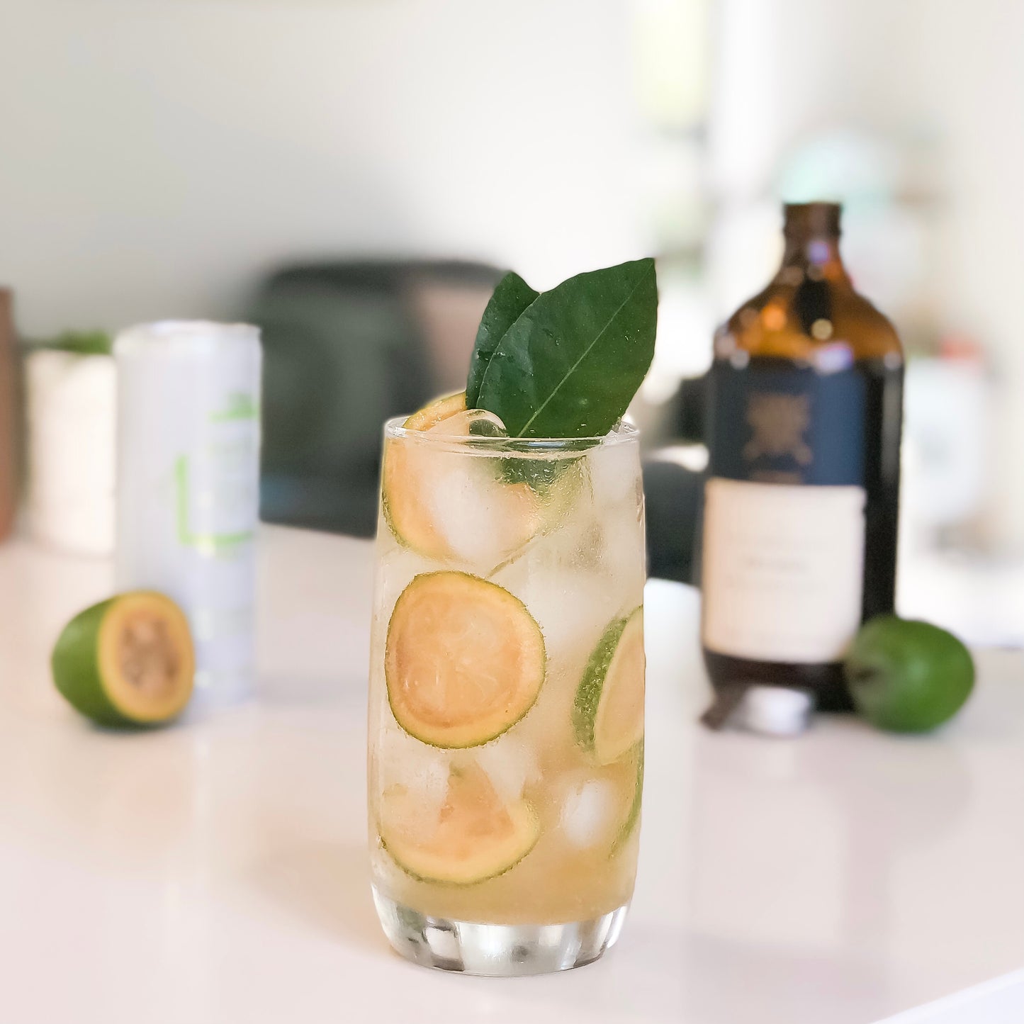 Feijoa Lime Fizz - Six Barrel Soda Co.