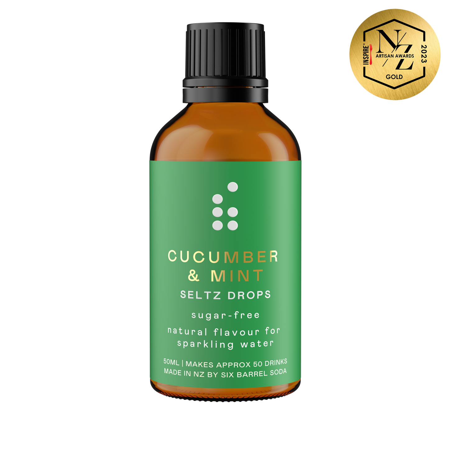 Cucumber & Mint Seltz Drops