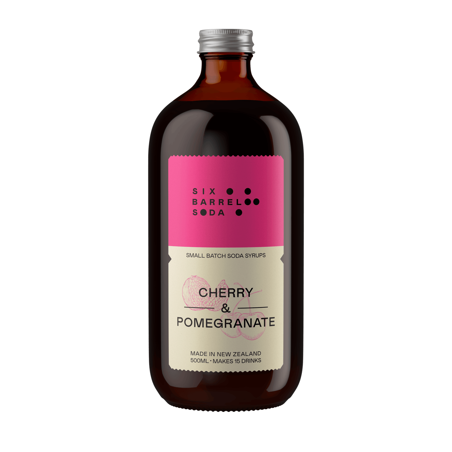 Cherry & Pomegranate Syrup - Six Barrel Soda Co.