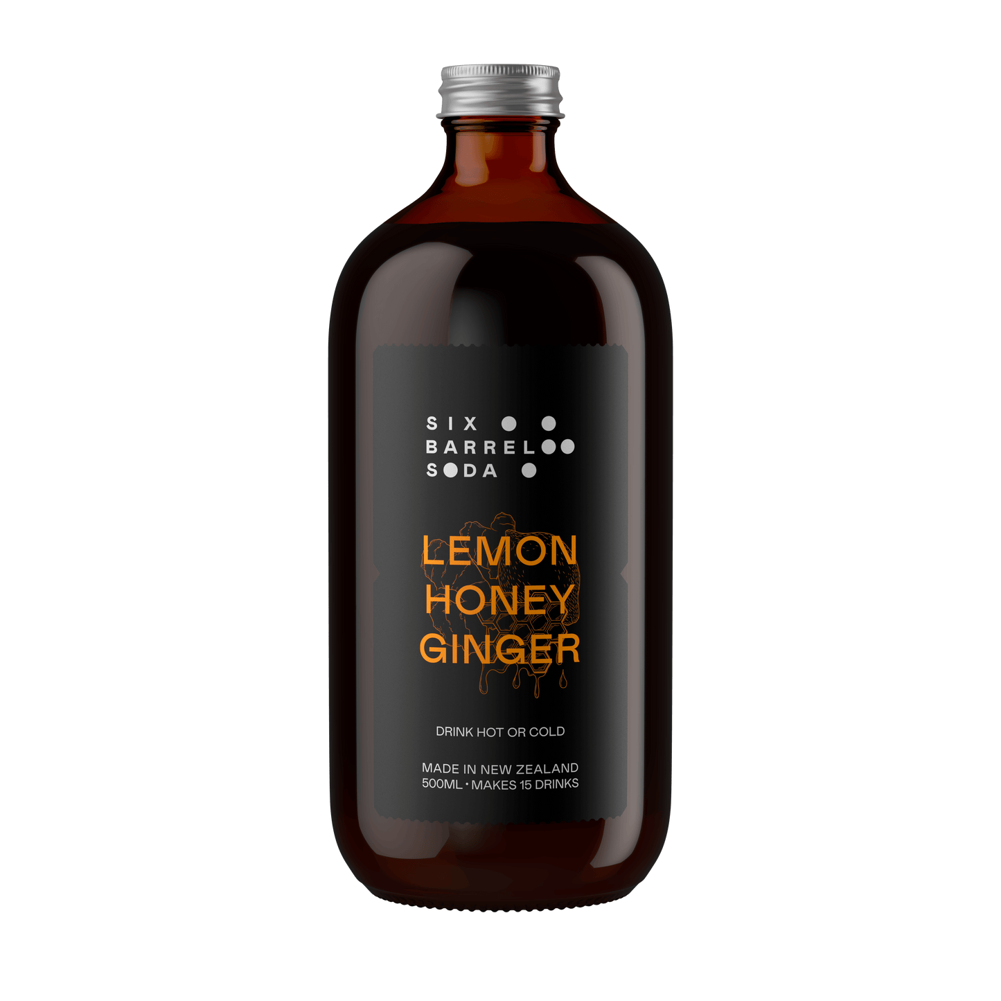 
                  
                    Lemon Honey Ginger Syrup - Six Barrel Soda Co.
                  
                