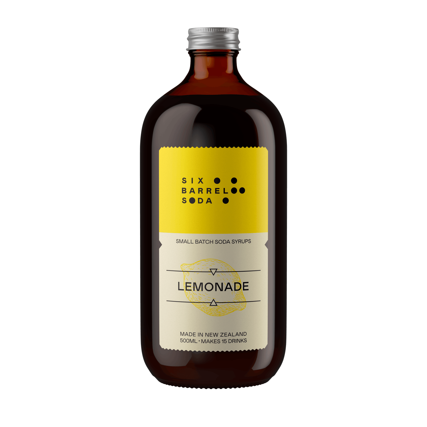 
                  
                    Lemonade Soda Syrup - Six Barrel Soda Co.
                  
                