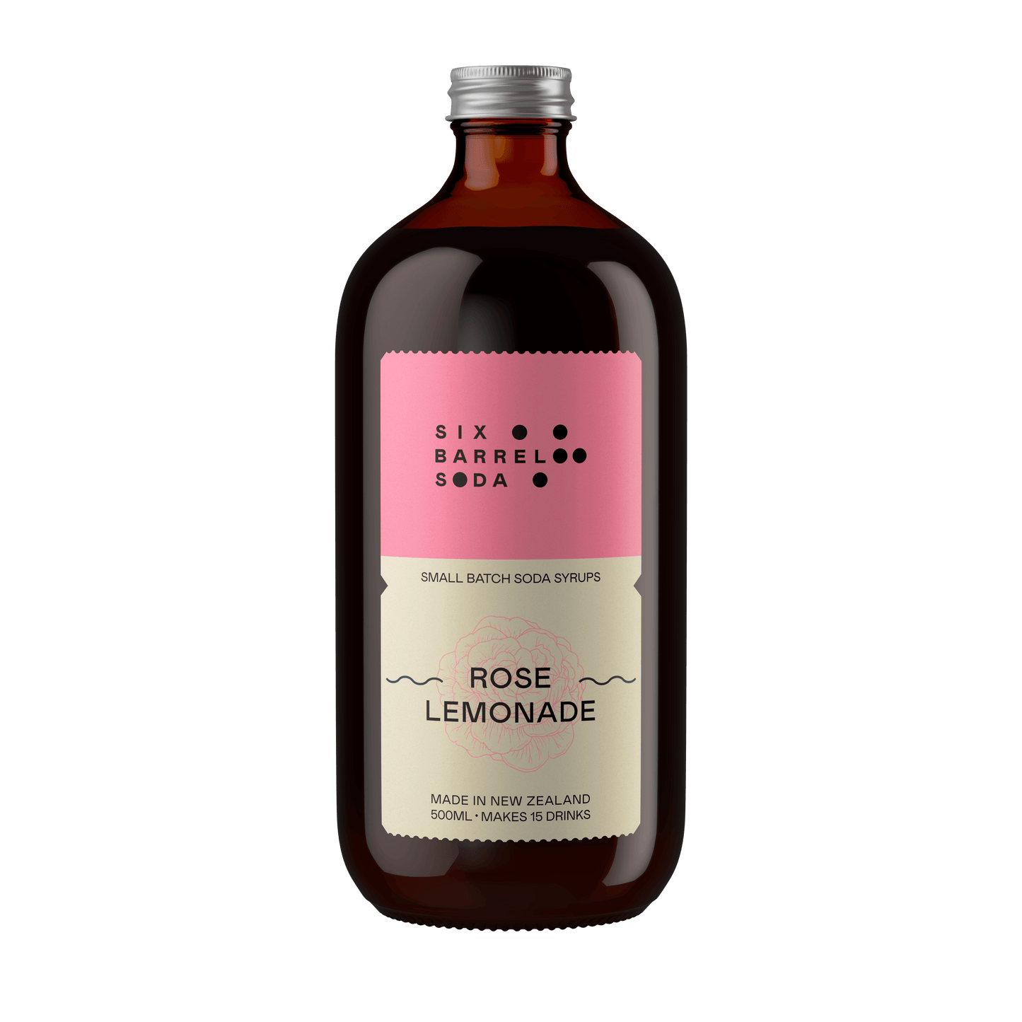 
                  
                    Rose Lemonade Syrup - Six Barrel Soda Co.
                  
                