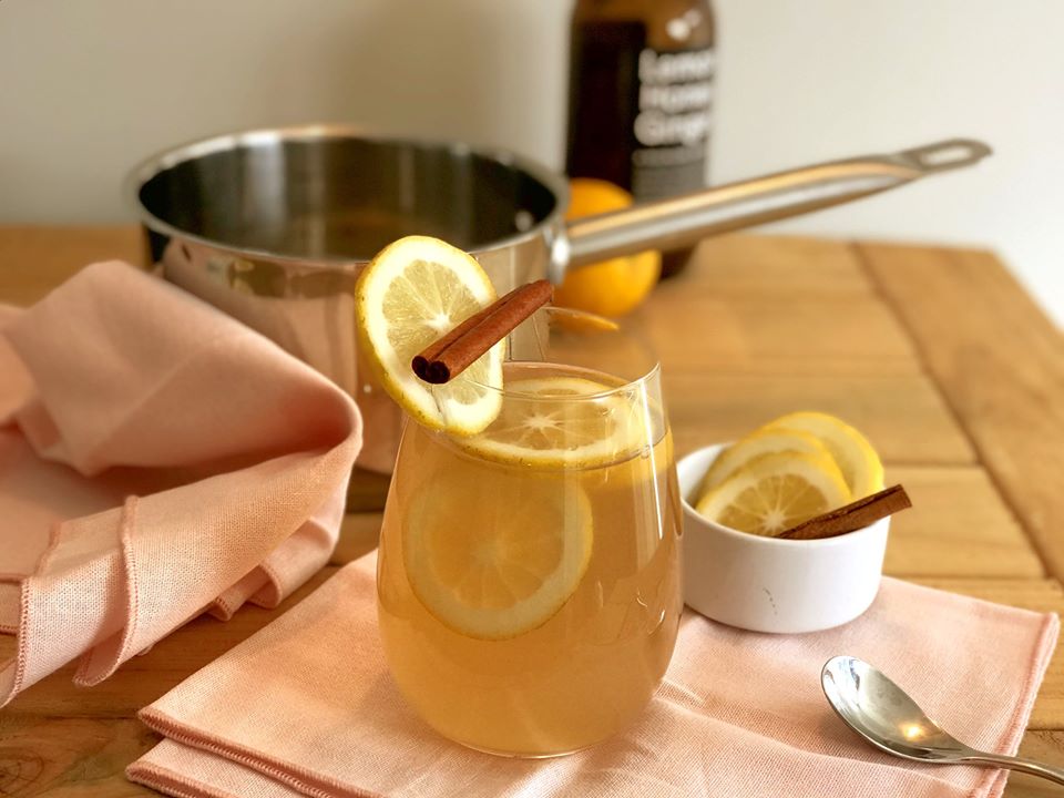 Lemon Honey Ginger Hot Toddy - Six Barrel Soda Co.