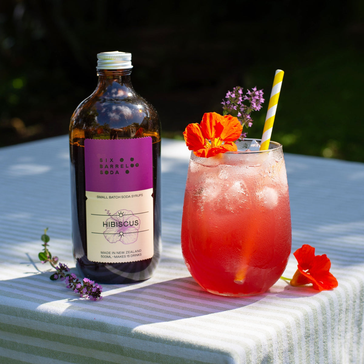 Fizzle Spice Chowder Spiced Hibiscus Fizz – Six Barrel Soda Co.