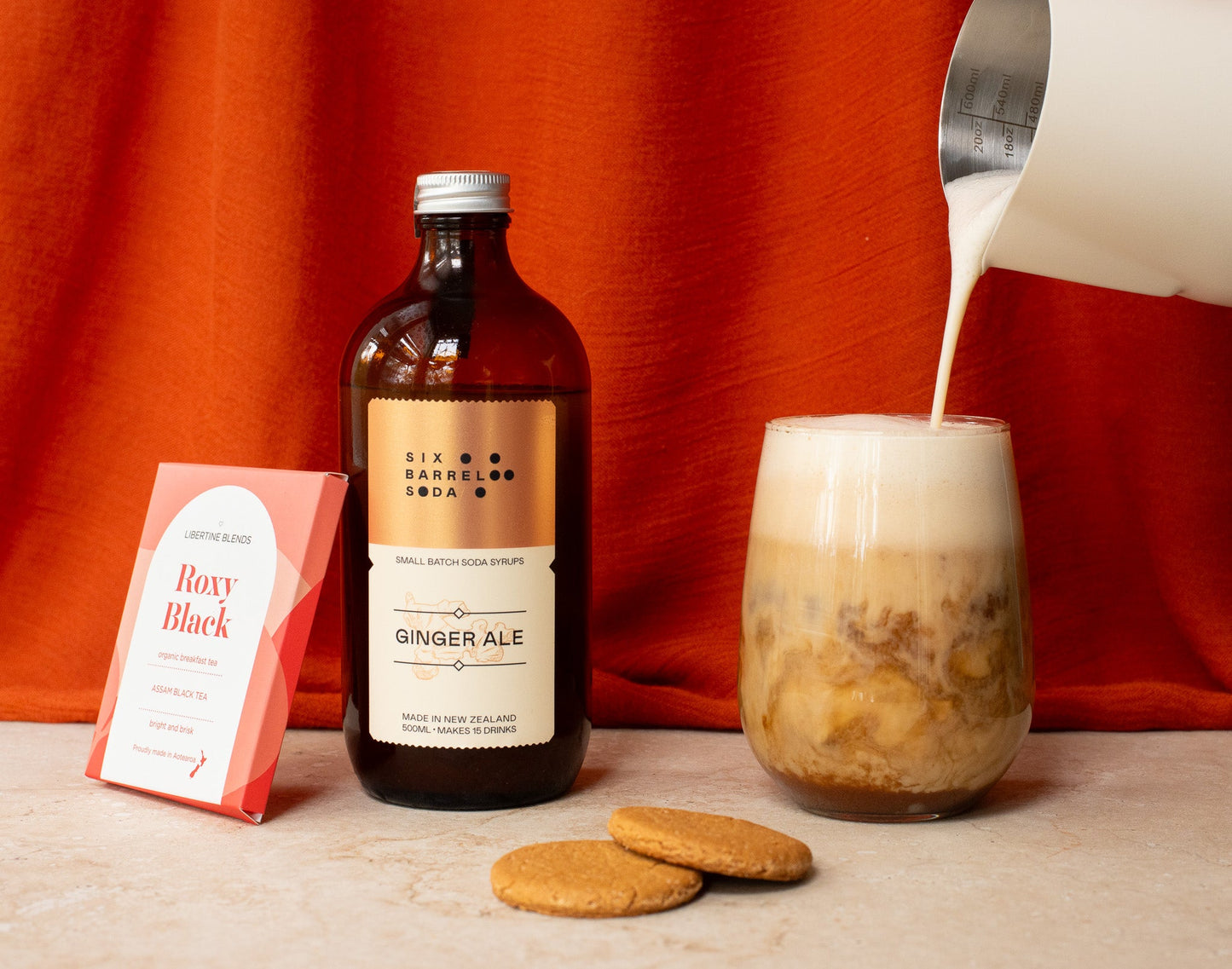 Gingerbread Chai Latte