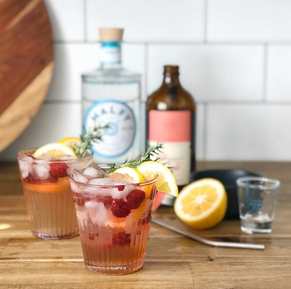 Raspberry Collins - Six Barrel Soda Co.