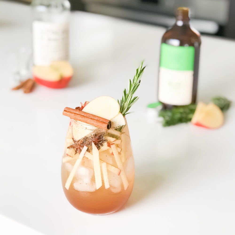 Spiced Apple Cocktail - Six Barrel Soda Co.