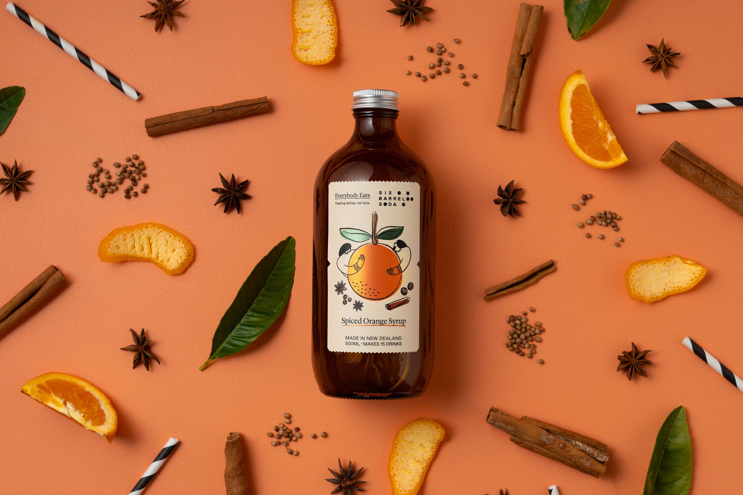 Introducing Spiced Orange Syrup - Everybody Eats Collab