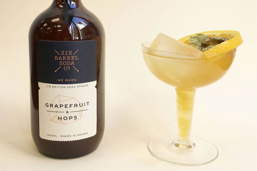 Grapefruit Daiquiri - Six Barrel Soda Co.