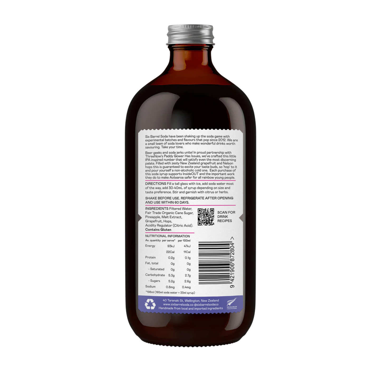 
                  
                    ZERO'LEARY - Non-Alc IPA Concentrate
                  
                