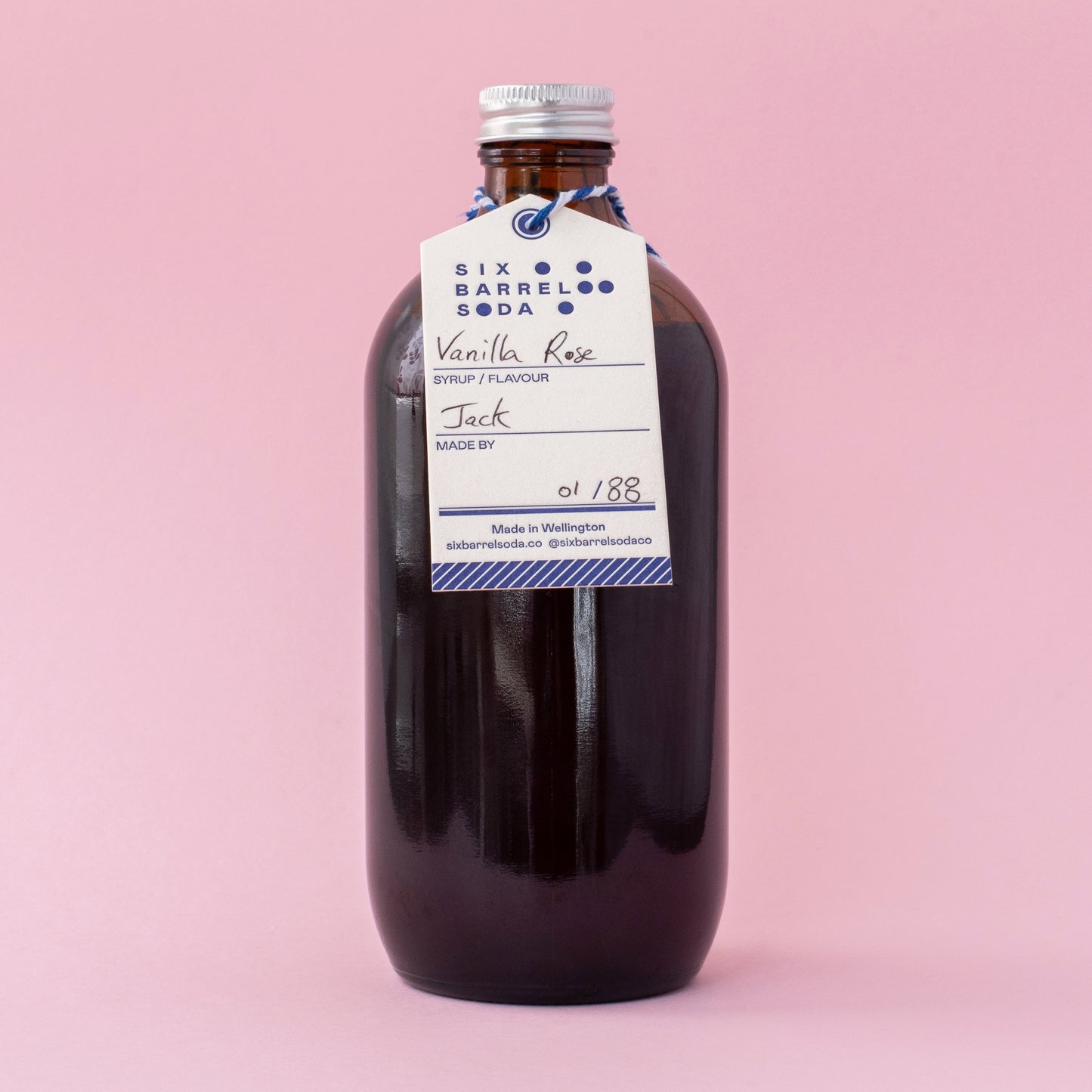 
                  
                    Vanilla Rose Soda Syrup
                  
                