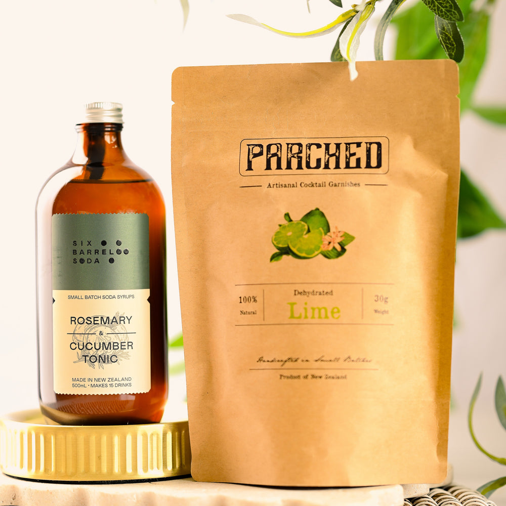 Rosemary & Cucumber Tonic + Lime Slice Set