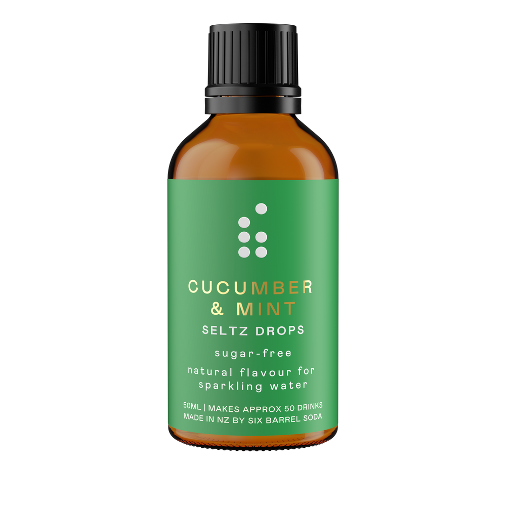 Cucumber & Mint Seltz Drops