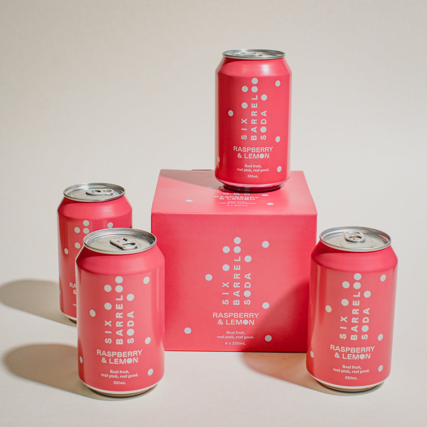 
                  
                    Raspberry & Lemon Soda 330mL
                  
                