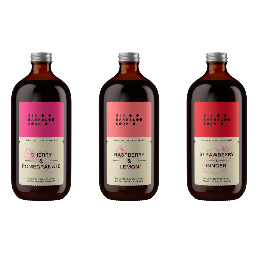Berry Soda Syrup Three Pack