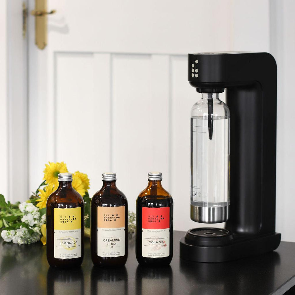 The Sparkler Black Pepper Soda Maker - Six Barrel Soda Co.