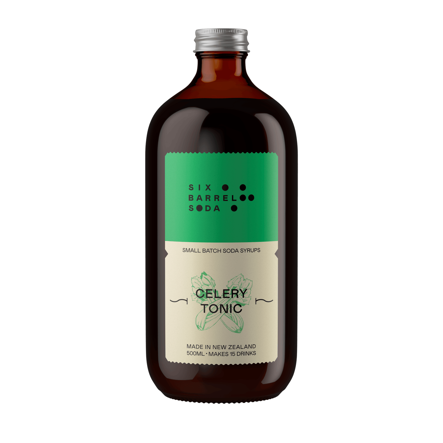 
                  
                    Celery Tonic Syrup - Six Barrel Soda Co.
                  
                