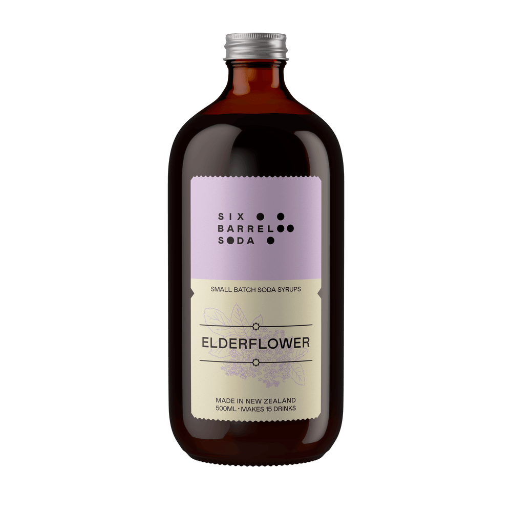 Elderflower Syrup - Six Barrel Soda Co.