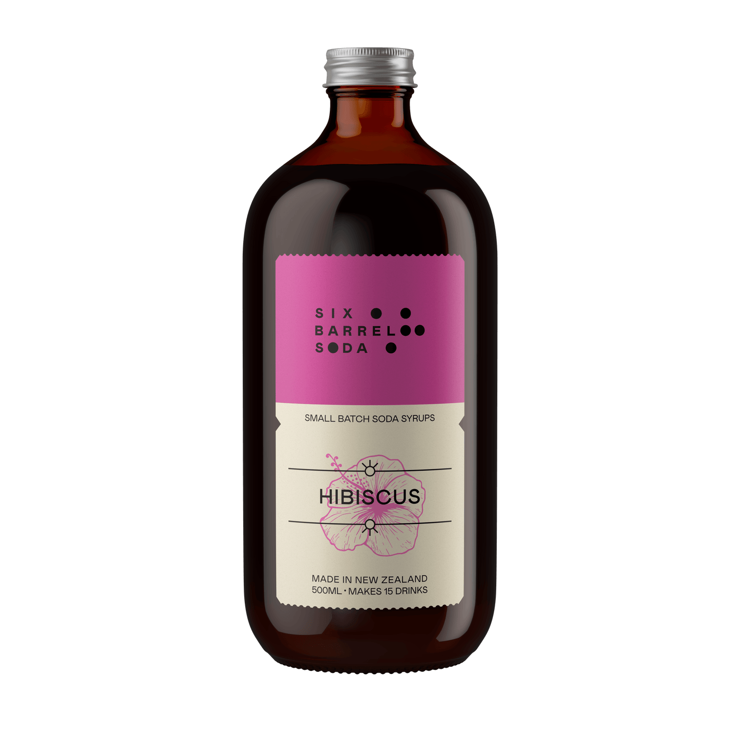 Hibiscus Syrup - Six Barrel Soda Co.