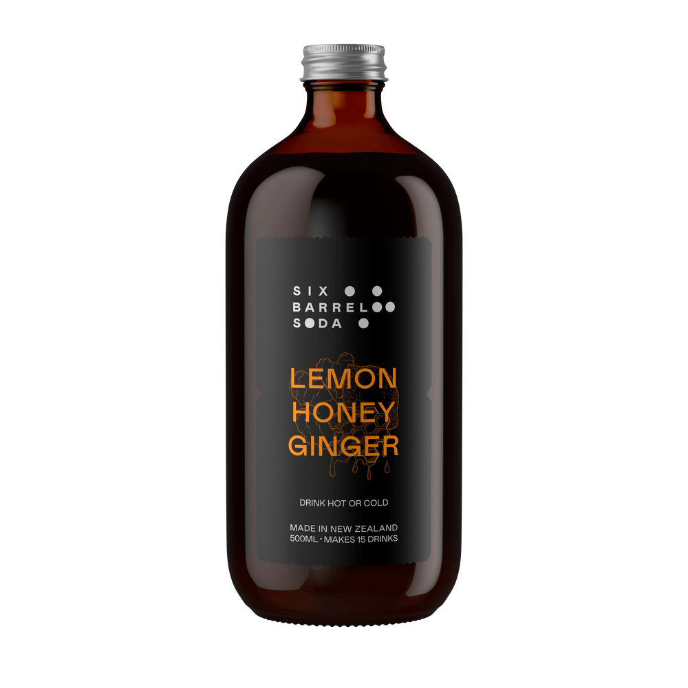 Lemon Honey Ginger Syrup - Six Barrel Soda Co.